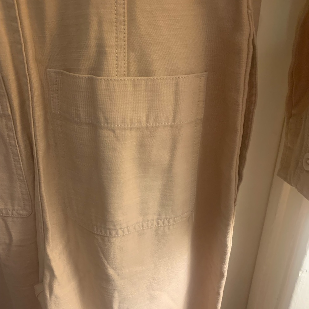Madewell Jumpsuit with pockets in Beige Sz. XXS - Picture 7 of 8
